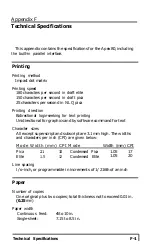 Preview for 137 page of Epson AP-80 User Manual