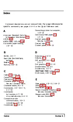 Preview for 143 page of Epson AP-80 User Manual