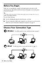 Предварительный просмотр 2 страницы Epson Artisan 700 Series Network Installation Manual