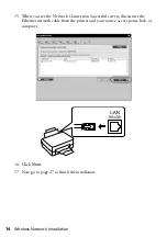Preview for 14 page of Epson Artisan 700 Series Network Installation Manual