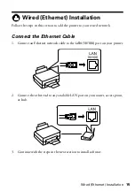 Preview for 15 page of Epson Artisan 700 Series Network Installation Manual