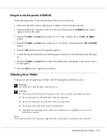 Preview for 111 page of Epson B-308 User Manual