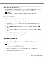 Preview for 160 page of Epson B-310N - Business Color Ink Jet Printer User Manual