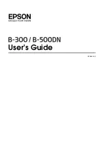 Preview for 1 page of Epson B-500DN User Manual