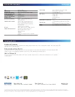 Preview for 2 page of Epson B11B193141 - Perfection V30 Specifications