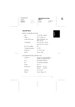 Preview for 3 page of Epson B81817 Series User Manual