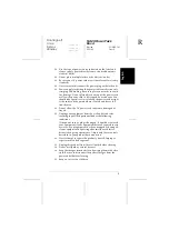 Preview for 5 page of Epson B81817 Series User Manual