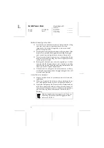 Preview for 8 page of Epson B81817 Series User Manual