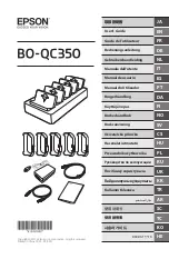 Preview for 1 page of Epson BO-QC350 User Manual