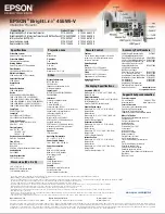 Предварительный просмотр 6 страницы Epson BrightLink 455Wi-V Brochure & Specs