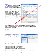 Preview for 26 page of Epson BT-0260 User Manual