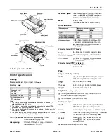 Preview for 1 page of Epson C094001 - FX 870 B/W Dot-matrix Printer Specifications