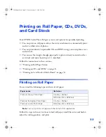 Preview for 39 page of Epson C11C456021 - Stylus Photo 960 Color Inkjet Printer Basic Manual