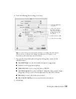 Preview for 20 page of Epson C11C484001 - Stylus C62 Color Inkjet Printer Printer Basics Manual