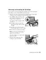 Preview for 36 page of Epson C11C484001 - Stylus C62 Color Inkjet Printer Printer Basics Manual