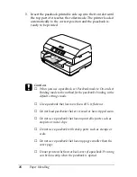 Preview for 28 page of Epson C11C560111 - PLQ 20 B/W Dot-matrix Printer User Manual