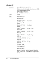 Preview for 94 page of Epson C11C560111 - PLQ 20 B/W Dot-matrix Printer User Manual