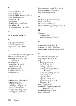 Preview for 186 page of Epson C11C605001 - DFX 9000 B/W Dot-matrix Printer Reference Manual