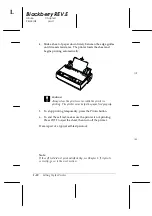 Предварительный просмотр 30 страницы Epson C11C638001 - LQ 300+II B/W Dot-matrix Printer User Manual