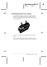 Предварительный просмотр 31 страницы Epson C11C638001 - LQ 300+II B/W Dot-matrix Printer User Manual