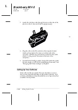 Предварительный просмотр 34 страницы Epson C11C638001 - LQ 300+II B/W Dot-matrix Printer User Manual