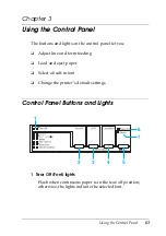 Предварительный просмотр 63 страницы Epson C11C640001 - LX 300+II B/W Dot-matrix Printer Reference Manual