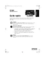 Предварительный просмотр 8 страницы Epson C11CF50201 Quick Manual