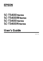 Preview for 1 page of Epson C11CF85403 User Manual