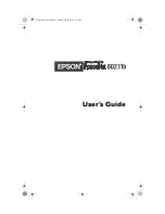 Preview for 1 page of Epson C12C800WN (Net 802.11b Wireless Print Server) User Manual