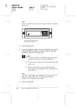 Preview for 44 page of Epson C12C824052 (Internal Type-B 10/100Base-T High Speed Ethernet Print Server) User Manual