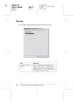 Preview for 70 page of Epson C12C824052 (Internal Type-B 10/100Base-T High Speed Ethernet Print Server) User Manual