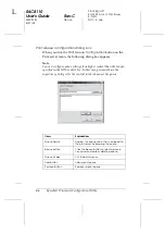 Preview for 78 page of Epson C12C824052 (Internal Type-B 10/100Base-T High Speed Ethernet Print Server) User Manual