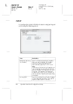 Preview for 100 page of Epson C12C824052 (Internal Type-B 10/100Base-T High Speed Ethernet Print Server) User Manual