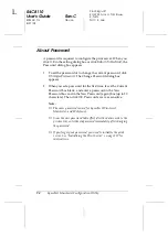 Preview for 106 page of Epson C12C824052 (Internal Type-B 10/100Base-T High Speed Ethernet Print Server) User Manual