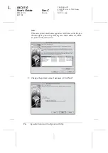 Preview for 108 page of Epson C12C824052 (Internal Type-B 10/100Base-T High Speed Ethernet Print Server) User Manual