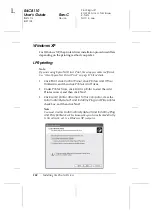 Preview for 116 page of Epson C12C824052 (Internal Type-B 10/100Base-T High Speed Ethernet Print Server) User Manual