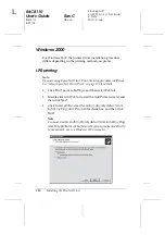 Preview for 130 page of Epson C12C824052 (Internal Type-B 10/100Base-T High Speed Ethernet Print Server) User Manual