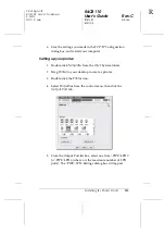 Preview for 145 page of Epson C12C824052 (Internal Type-B 10/100Base-T High Speed Ethernet Print Server) User Manual