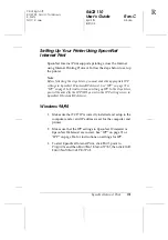 Preview for 203 page of Epson C12C824052 (Internal Type-B 10/100Base-T High Speed Ethernet Print Server) User Manual