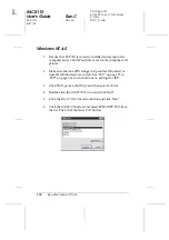 Preview for 208 page of Epson C12C824052 (Internal Type-B 10/100Base-T High Speed Ethernet Print Server) User Manual