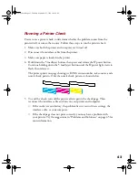 Предварительный просмотр 50 страницы Epson C200001 - Stylus Color 660 Inkjet Printer Printer Basics Manual