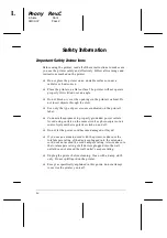 Предварительный просмотр 6 страницы Epson C204001 - DFX 8500 B/W Dot-matrix Printer User Manual