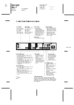 Preview for 2 page of Epson C276001 - FX 980 B/W Dot-matrix Printer User Manual