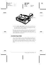 Preview for 15 page of Epson C276001 - FX 980 B/W Dot-matrix Printer User Manual