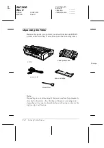 Preview for 28 page of Epson C276001 - FX 980 B/W Dot-matrix Printer User Manual