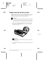 Preview for 32 page of Epson C276001 - FX 980 B/W Dot-matrix Printer User Manual