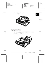 Preview for 39 page of Epson C276001 - FX 980 B/W Dot-matrix Printer User Manual