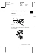 Preview for 41 page of Epson C276001 - FX 980 B/W Dot-matrix Printer User Manual