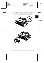 Preview for 61 page of Epson C276001 - FX 980 B/W Dot-matrix Printer User Manual