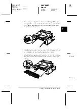 Preview for 63 page of Epson C276001 - FX 980 B/W Dot-matrix Printer User Manual